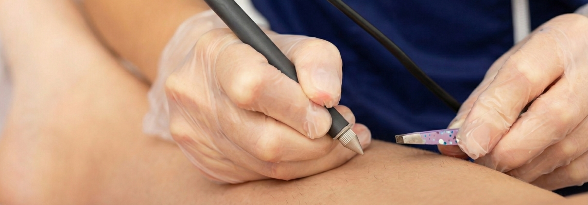 Elettrodepilazione con ago a Pavia